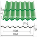 Aço Colorido Step Glazed Roofing Sheet formando máquina (XH1100)